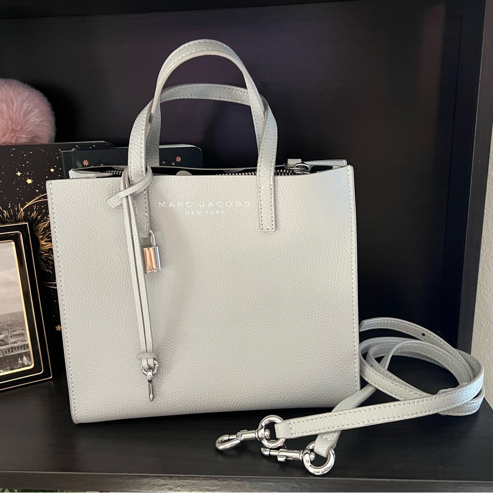 Marc Jacobs Light Gray Satchel